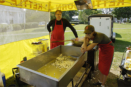 Framingham kettle corn tent