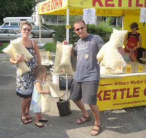 Kettle corn addicts